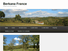 Tablet Screenshot of berkana.fr